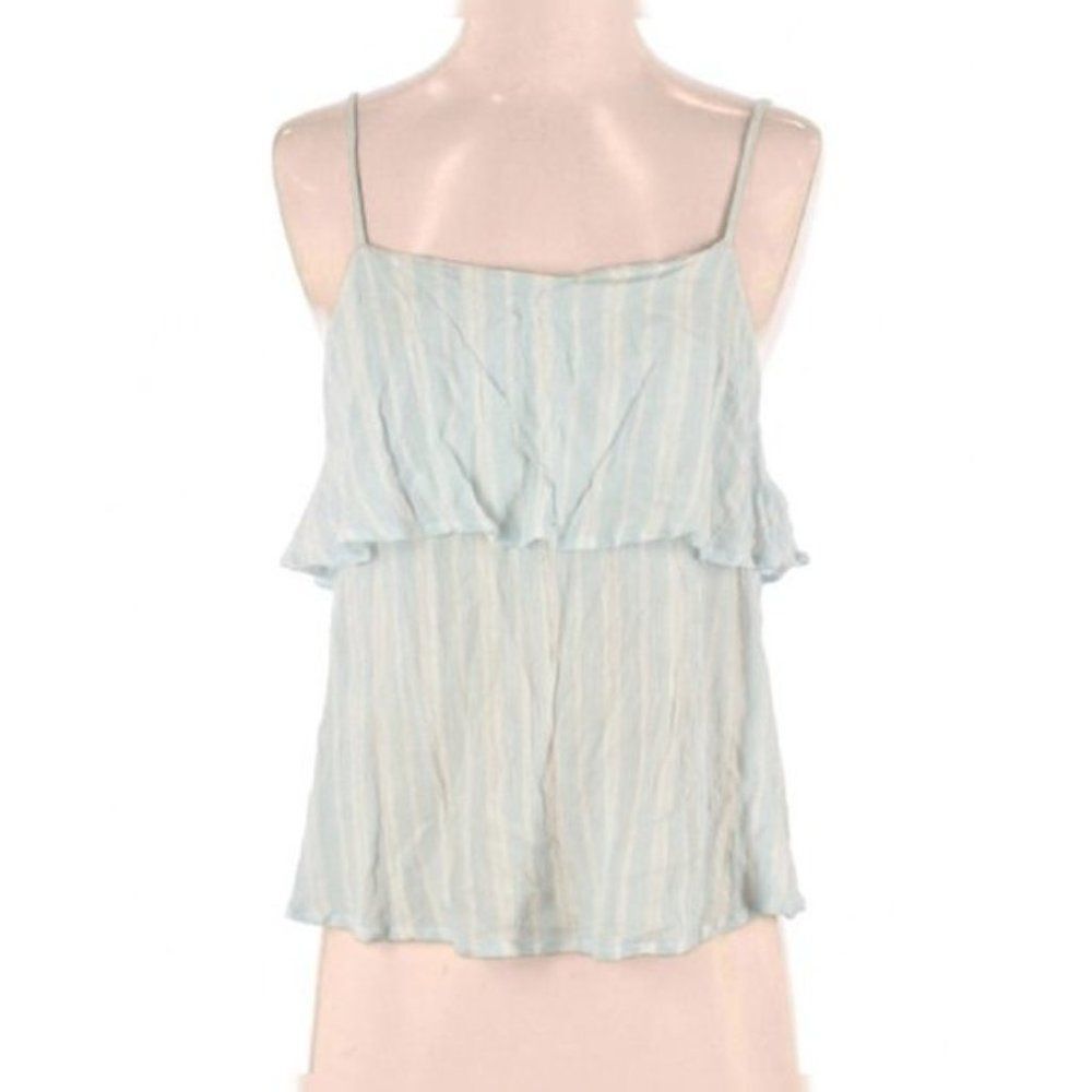 ABOUND - Striped Ruffle Sleeveless Cami Top